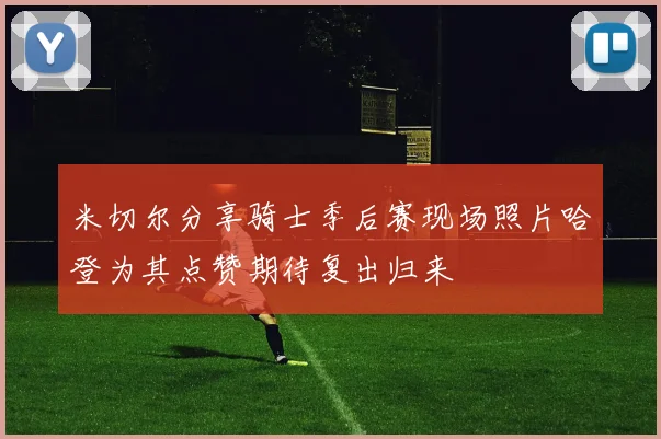 米切尔分享骑士季后赛现场照片哈登为其点赞期待复出归来